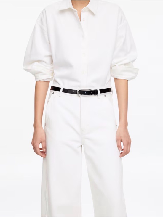 Arket Denim - Arket White Denim Barrel Leg Pants